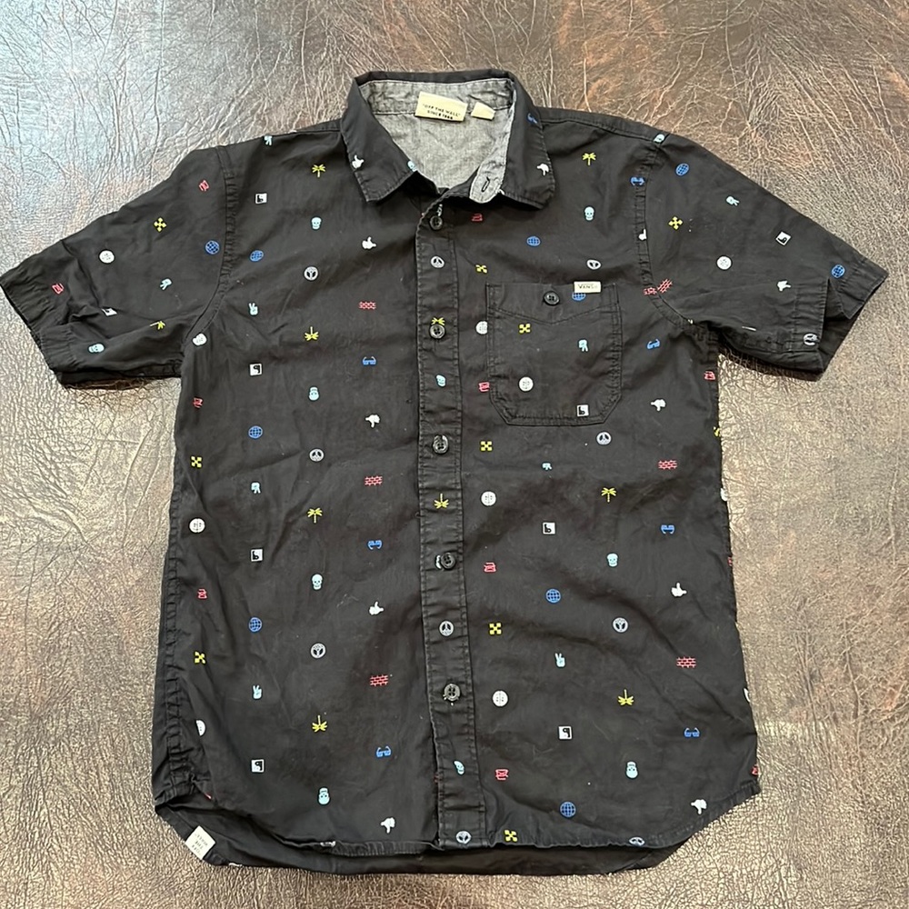 Vans button up shirt